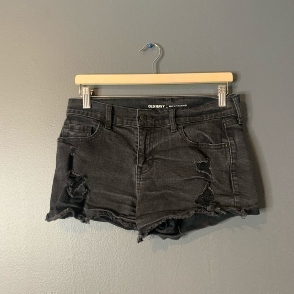 Old Navy | black jean shorts
